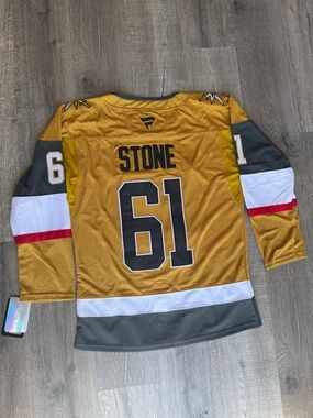 Fanatics Vegas Golden Knights Captain Jersey - Gold, Black, White, Red